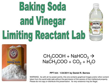 balanced chemical equation for baking soda and vinegar|baking soda and vinegar formula.